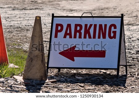 two parking signs