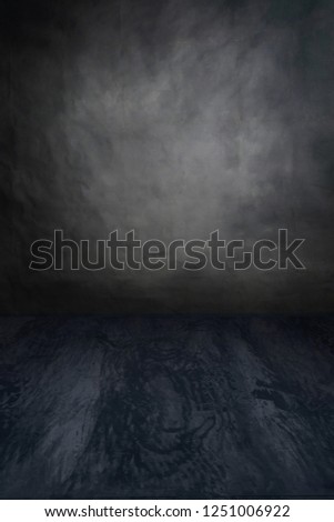 Photoshoot background studio, with a grey backdrop ready for a packshot or mockup
