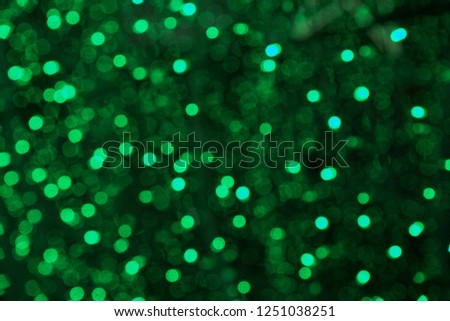 green bokeh in black background,space,universe,glitter,sparkle,blur blackground,out of focus,disco night ,cosmos,technology,christmas,backdrop,dot                    
