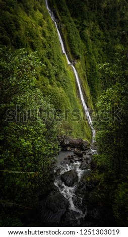 Waterfall Maui Hawaii