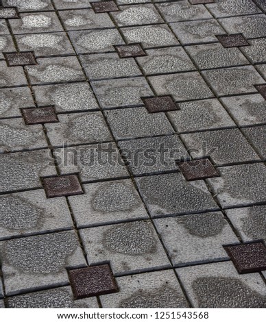 Beautiful and original texture. A complex, incomprehensible, original and interesting texture, pattern and background from a multitude of stone, cobblestone in the masonry.