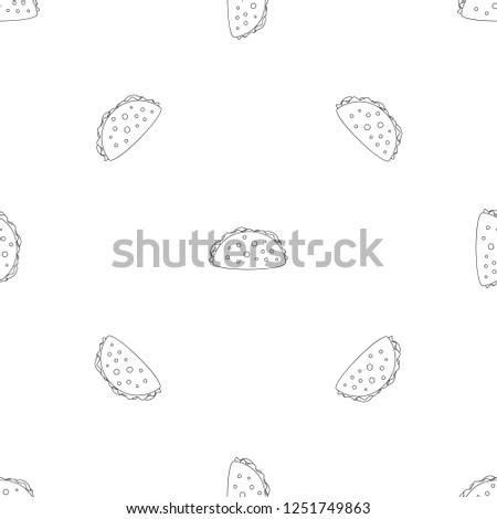 Cheeseburger pattern seamless repeat geometric for any web design