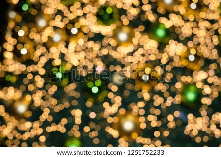 Yellow abstract bokeh background, Gold glitter abstract background