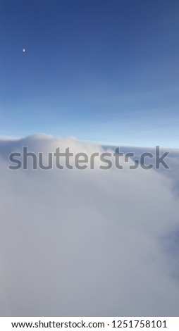 heaven, clouds, flying
