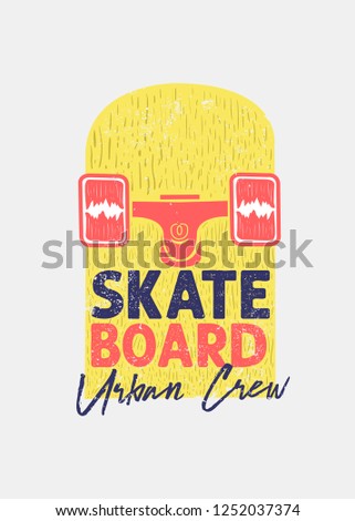 skateboard urban crew kids apparel colorful distressed