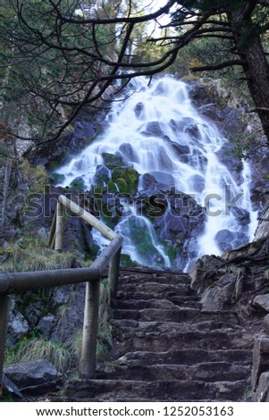 Gerber waterfall, Catalonia, Spain