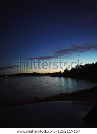 Blue sunset Turku