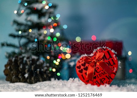 
Special gift designed to give you Christmas, gift box background