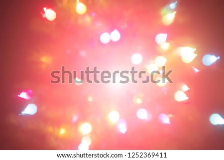 colorful Bokeh Background,Christmas Light, bokeh background