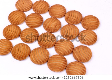 Delicious vegetarian snack food- cashew nut cookies.