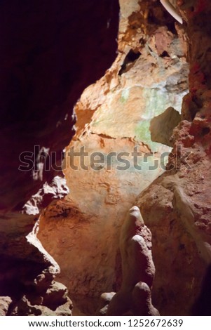 Natural Cave abstracts from nature