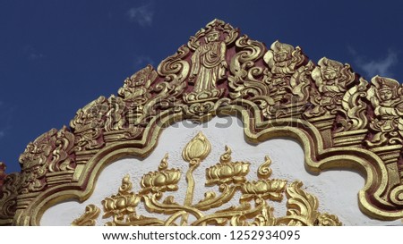 Buddhist motifs of thailand