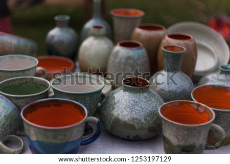 Market pottery products