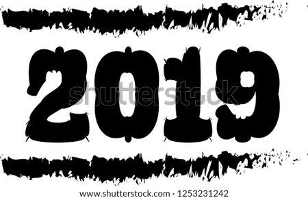 new year 2019 logo