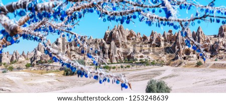 Valley in Cappadocia, Goreme, Turkey