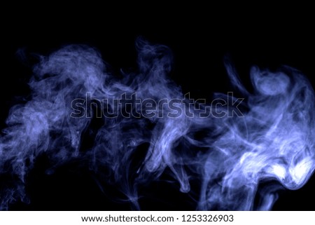 Smoke Black background Used in editing
