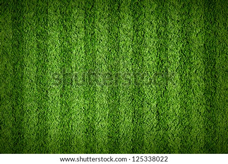 Natural green soccer field background