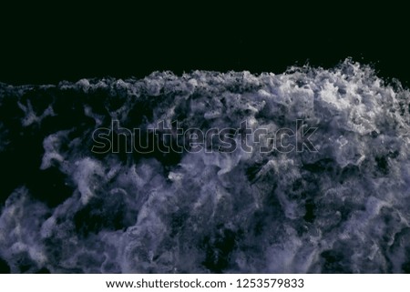 beautiful dark blue abstract top view modern photo of wave 