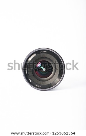 Camera Lens Closeup 12mm