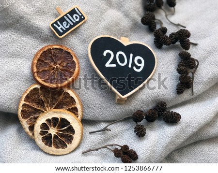 shabby new year 2019 wallpaper