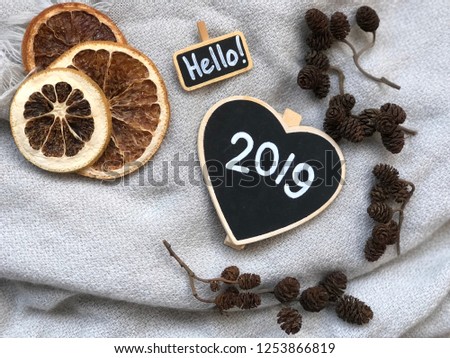 shabby new year 2019 wallpaper