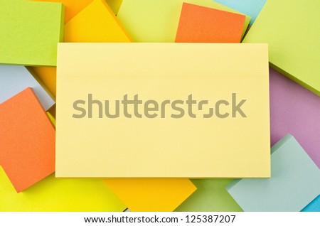 Colorful Square blank background