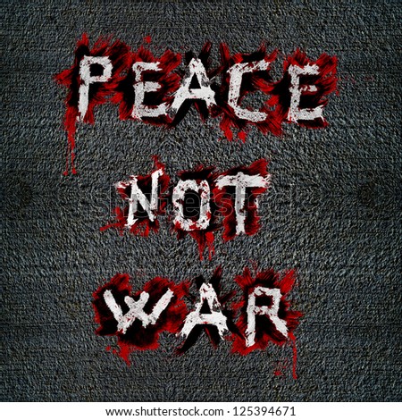 this is image for peace blend, not war on the world!