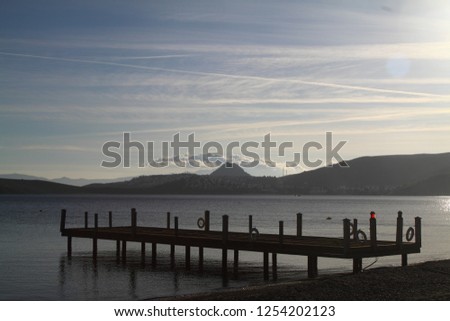 a pier in the Aegean Sea