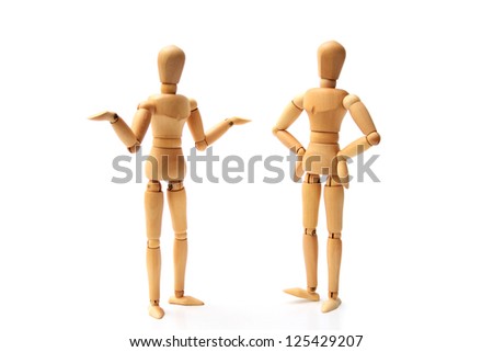 Photo of Dummy chat Royalty-Free Stock Photo #125429207