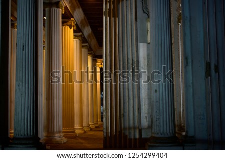 Column Colonnade Greco Roman Architecture 