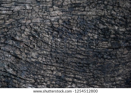Old Black Wood Background