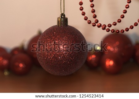 christmas balls, decoration ornaments