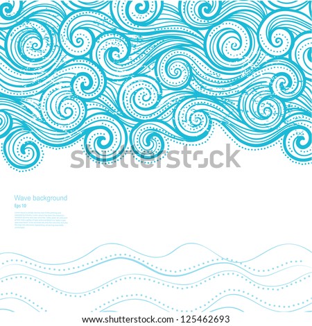 Blue Wave background