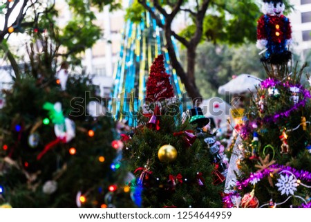 2018 Christmas tree in Christmas in the park at San Jose-12/2/2018