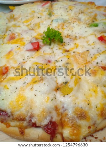 Pizza  food  Cheese