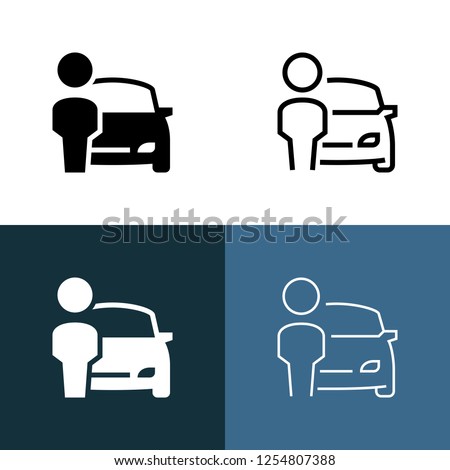 Car Dealer Icon Set