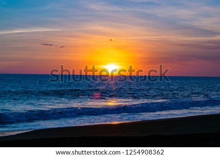 Guatemalan Beach Sunset
