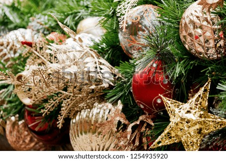 Christmas holidays background