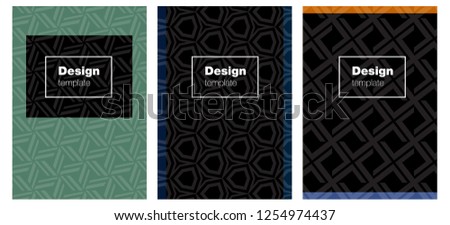 Dark Blue, Yellow vector background for books. Web interface on abstract background with colorful gradient. Pattern for business books, journals.