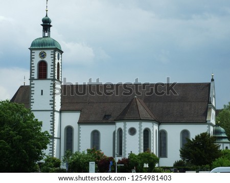 Church St. Ulrich in Kreuzlingen - Canton of Thurgau, Switzerland