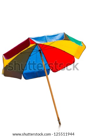 Umbrella color Royalty-Free Stock Photo #125511944