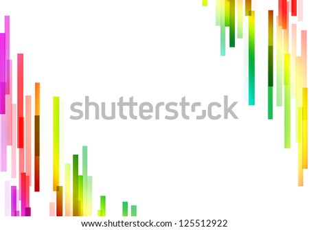 Frame of colorful squares texture Royalty-Free Stock Photo #125512922