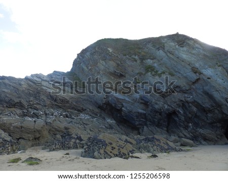 Metamorphic Faulted Rock