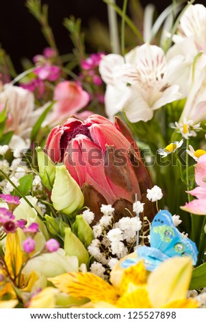 bouquet of colorful flowers