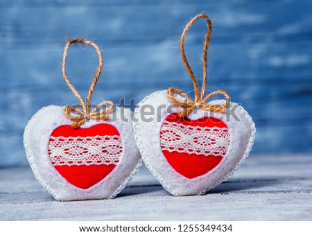 Valentines day. Valentines day greeting card. Heart on a wooden background. Heart of love.
