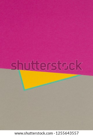 Geometric abstract paper background.