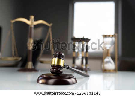 Lawyers office concept.