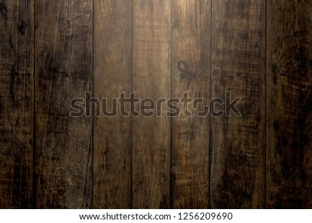 Rustic old wood wall background,well use for editing products and text present on empty space background ,vintage style