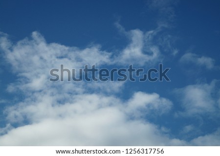 cloud sky blue