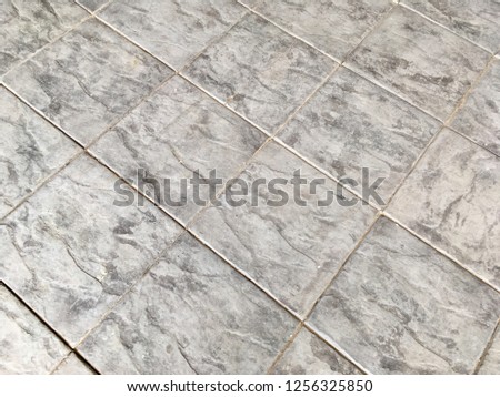 Stamp concrete floor texture for background